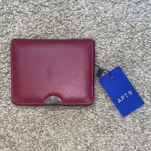 Apt. 9 Burgundy Leather Wallet